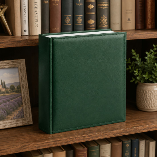 Фотоальбом самоклейка 100стор. 23x28см GEDEON DRS50 ROYAL GREEN 