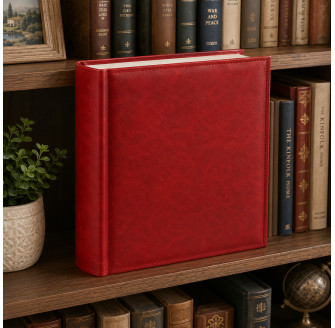 Фотоальбом самоклейка 100стор. 23x28см GEDEON DRS50 ROYAL RED