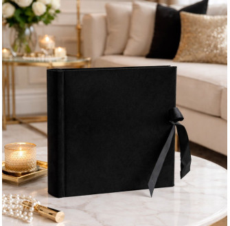 Фотоальбом 100 стор. 29x32см GEDEON DBCL50 VELVET ONYX