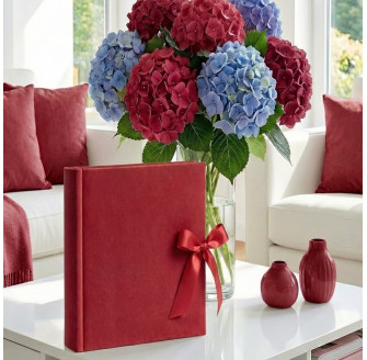 Фотоальбом 10x15см 300 фото GEDEON KD46300/2 VELVET RUBY