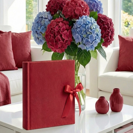 Фотоальбом 10x15см 300 фото GEDEON KD46300/2 VELVET RUBY
