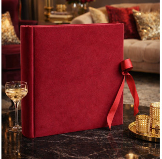 Фотоальбом 100 чорних стор. 29x32см GEDEON DBCL50 VELVET RUBY(B)