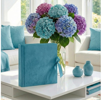 Фотоальбом 100 чорних стор. 29x32см GEDEON DBCL50 VELVET DOVE(B)