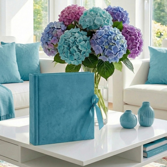 Фотоальбом 100 чорних стор. 29x32см GEDEON DBCL50 VELVET DOVE(B)