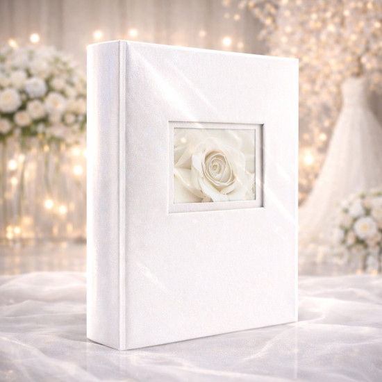 Фотоальбом 10x15 см 300 фото GEDEON KD46300/2 LOVE WHITE