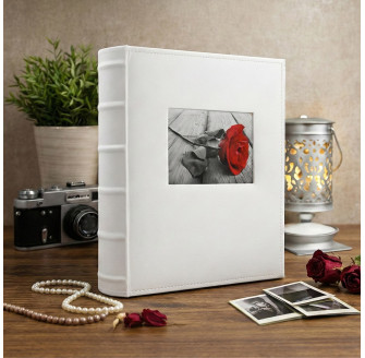 Фотоальбом 100стор. 29x32см GEDEON DBCL50 WHITEW