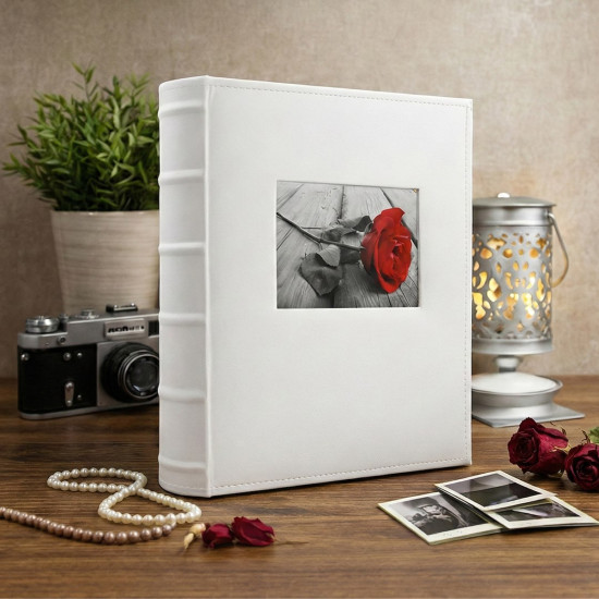Фотоальбом 100стор. 29x32см GEDEON DBCL50 WHITEW