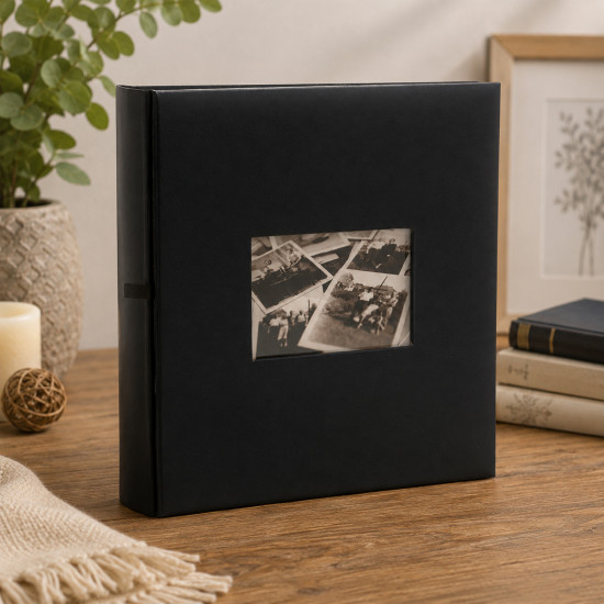 Фотоальбом 100 стор. 30x30см HENZO EDITION black
