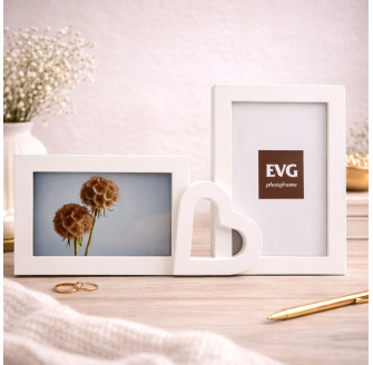 Мультирамка на 2 фото EVG INNO ZB-2-2137 Heart