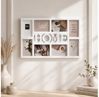 Мультирамка на 8 фото EVG INNO ZB-6-3745 HOME