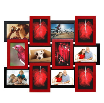 Мультирамка дерев'яна для 12 фото 10x15см RNK Collage 12-RB