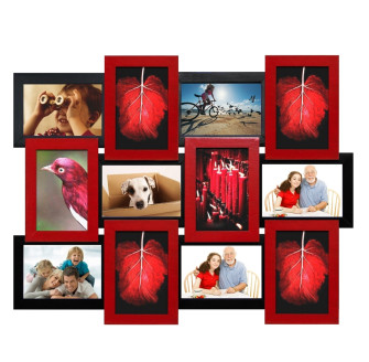 Мультирамка дерев'яна для 12 фото 10x15см RNK Collage 12-RB