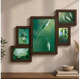 Мультирамка дерев'яна для 5 фото 10x15см RNK Collage 5-LV