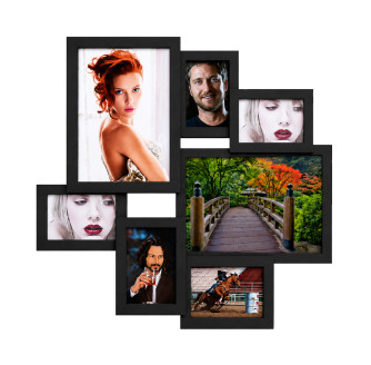 Мультирамка дерев'яна для 7 фото 10x15см RNK Collage 7-WV