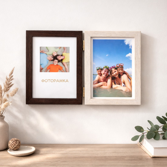 Фоторамка на 2 фото 10x15см SA Collage FKB-13