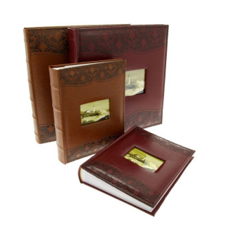Фотоальбом GEDEON KD46200 LUXURY 10x15x200 bordo