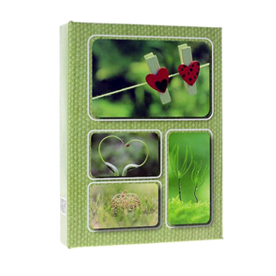 Фотоальбом GEDEON DPH4636 LINEN 10x15/36 green