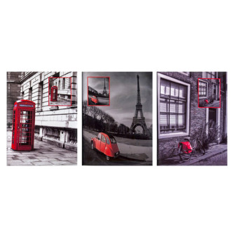 Фотоальбом GEDEON DPH4636 RED 10x15/36 beetle