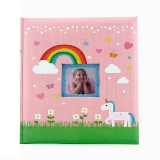 Фотоальбом POLDOM BB-40PG/WH HIPO 240x290 pink
