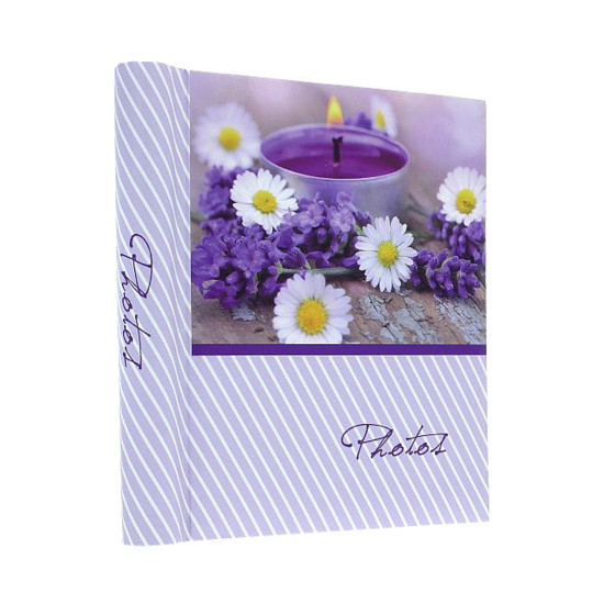 Фотоальбом GEDEON DRS30 LAVENDER 225x280 Самокл./60 candle