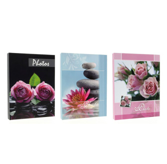 Фотоальбом GEDEON MM6836 FLOWER 15x21/36 black