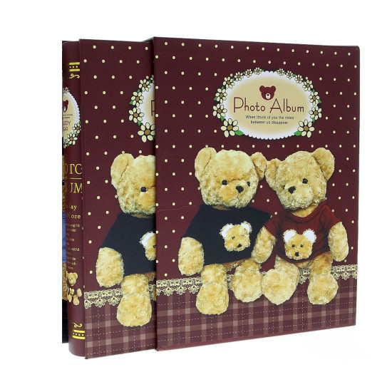 Фотоальбом GEDEON PP57100 BEAR box 13x18/100 brown