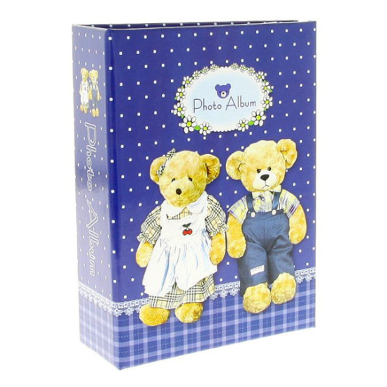 Фотоальбом GEDEON MM46100 BEARS 10x15/100 blue