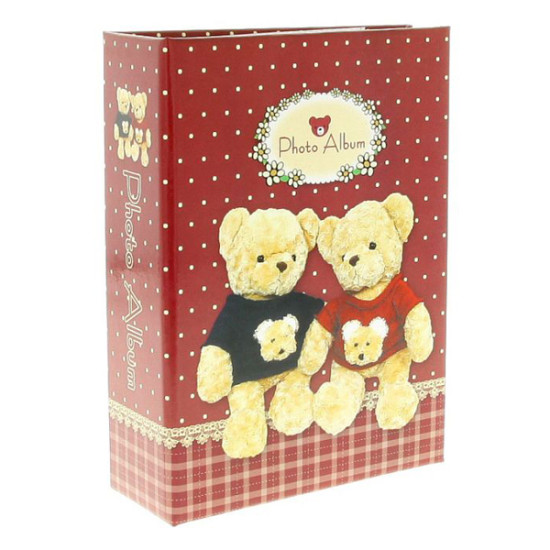 Фотоальбом GEDEON MM46100 BEARS 10x15/100 red