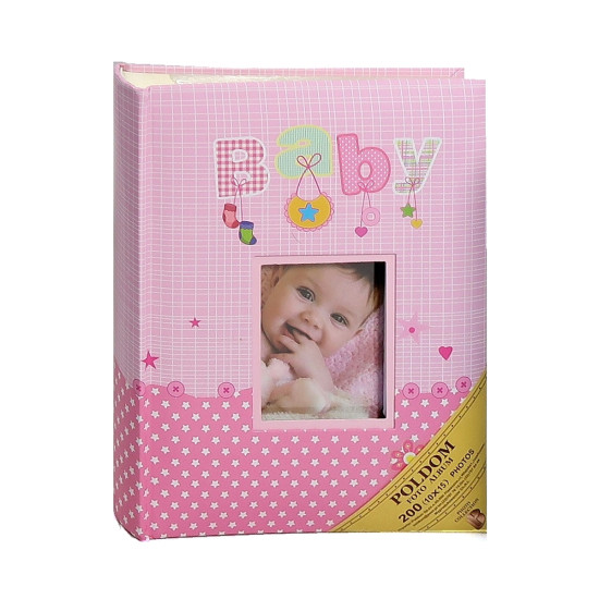 Фотоальбом POLDOM MMN46200 AMMY 10x15/200 pink