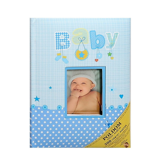 Фотоальбом POLDOM MMN46200 AMMY 10x15/200 blue