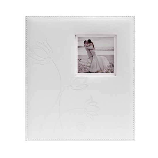 Фотоальбом GEDEON KD6850 FLOWER 15x21/50 white