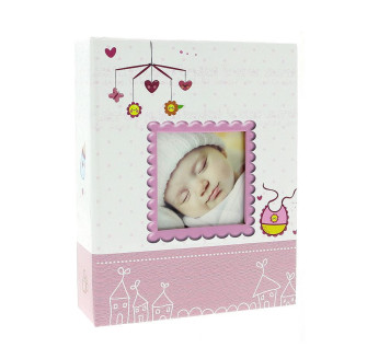 Фотоальбом GEDEON DPH46304/2 BIRTH 10x15/304 pink