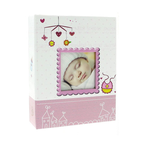 Фотоальбом GEDEON DPH46304/2 BIRTH 10x15/304 pink
