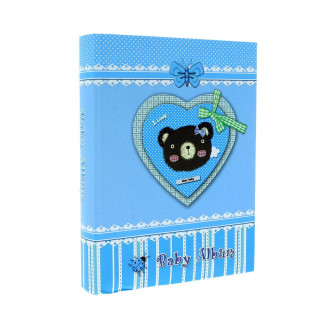 Фотоальбом GEDEON KD46200 TEDDY Bear 10x15/200 blue