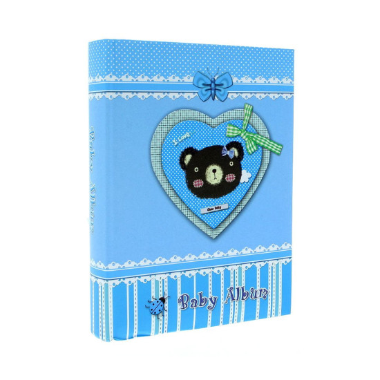 Фотоальбом GEDEON KD46200 TEDDY Bear 10x15/200 blue