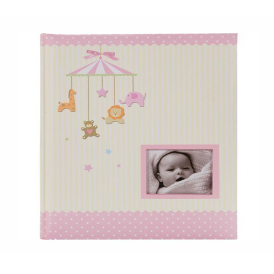 Фотоальбом POLDOM BB-40PG PIKO 240x290 Трад./40 pink