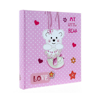Фотоальбом GEDEON DBCL30 TEDDY BEAR 290x320 Трад./60 pink
