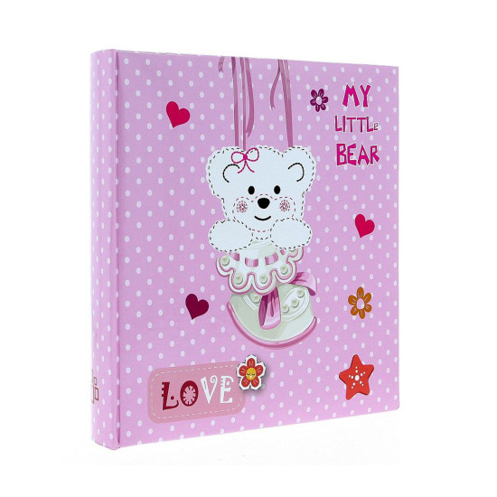 Фотоальбом GEDEON DBCL30 TEDDY BEAR 290x320 Трад./60 pink