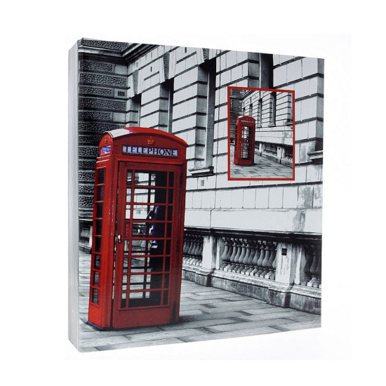 Фотоальбом GEDEON DRS50 RED 230x280 Самокл./100 booth