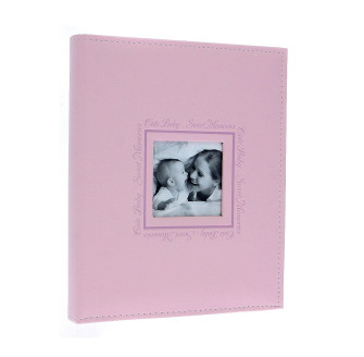 Фотоальбом самоклейка 40 стор. 22,5x28см GEDEON DRS20 PERFECT LINE pink