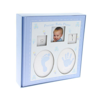 Фотоальбом 10x15см 200 фото GEDEON KD46200WB BABY-2 box blue