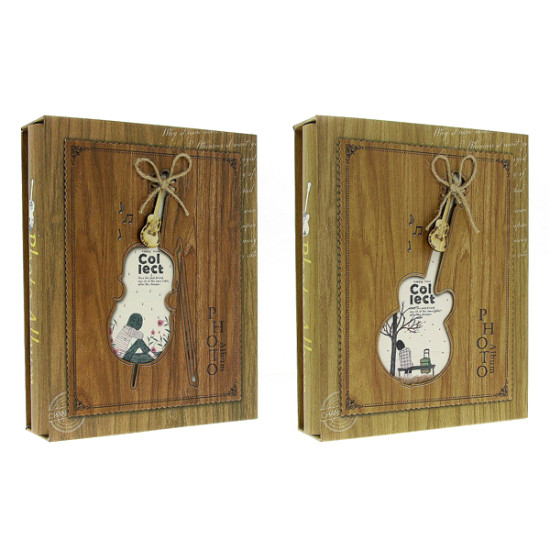 Фотоальбом GEDEON PP46200WB MUSIK 10x15/200 violin