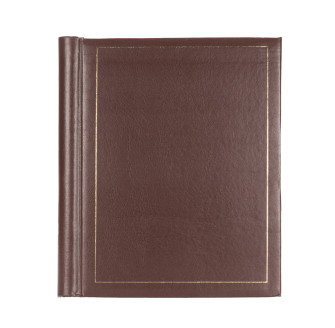 Фотоальбом магнітний 20стор. 21x28см POLDOM SA-20S CLASSIC-2G-T brown