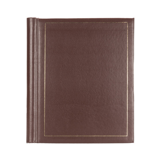 Фотоальбом магнітний 20стор. 21x28см POLDOM SA-20S CLASSIC-2G-T brown