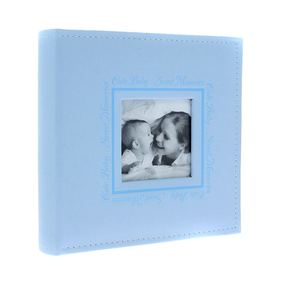 Фотоальбом GEDEON KD46200 PERFECT LINE 10x15/200 blue