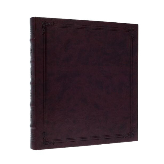 Фотоальбом 60стор. 29x32см GEDEON BBT30 JOURNAL bordo