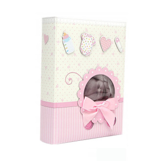 Фотоальбом POLDOM BB-10x15/200M TUTTI box pink