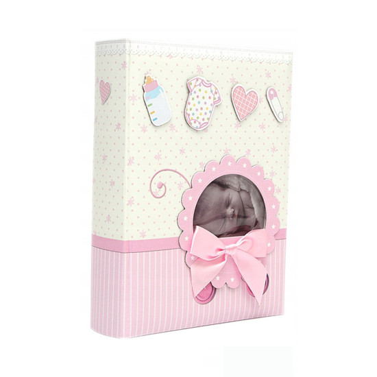 Фотоальбом POLDOM BB-10x15/200M TUTTI box pink
