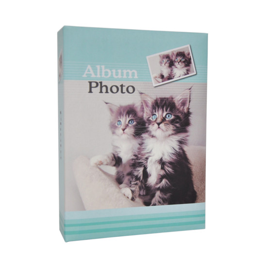 Фотоальбом GEDEON MM46100 PUPIL CAT 10x15/100 blue