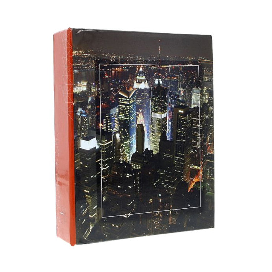 Фотоальбом GEDEON DPH46304/2 CITY BY NIGHT 10x15/304 red
